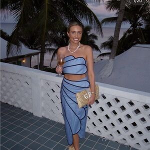 Azulu Sango top and skirt set XS